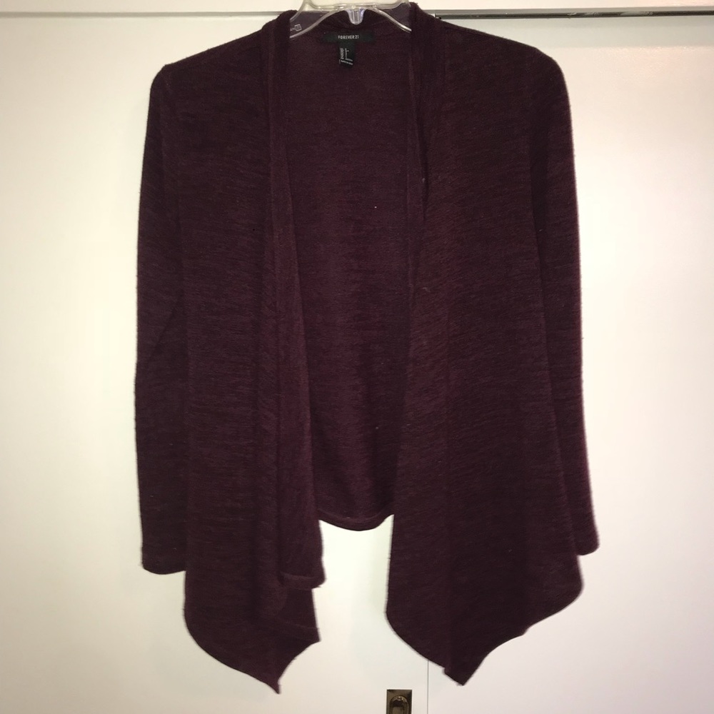 Maroon Cardigan